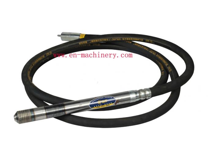 Japanese type 38mm,6mtrs Concrete Vibrator Shaft (hexagonal joint) with Vibrating hosefor concrete vibrator poker,needle
