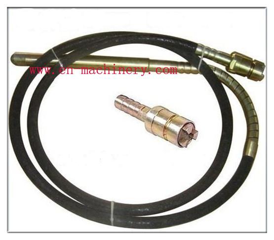 Japanese type 38mm,6mtrs Concrete Vibrator Shaft (hexagonal joint) with Vibrating hosefor concrete vibrator poker,needle