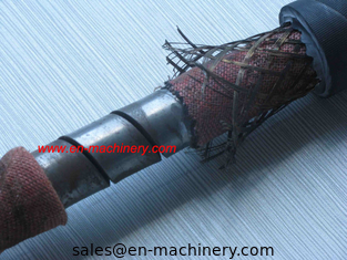 China Abrasion resistant concrete vibrator rubber hose ozone resistant textile cords supplier