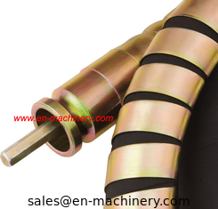 China Flexible shafts are constructed with rubber coated steel braiding which prevents stretchin supplier