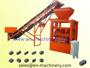 China Semi Automatic Brick making machine/block  Small Scale machine 4-26 Economic Construction Machinery supplier