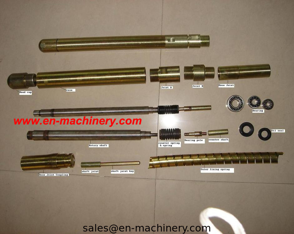 Flexshaft concrete vibrators are designed to work in medium to high