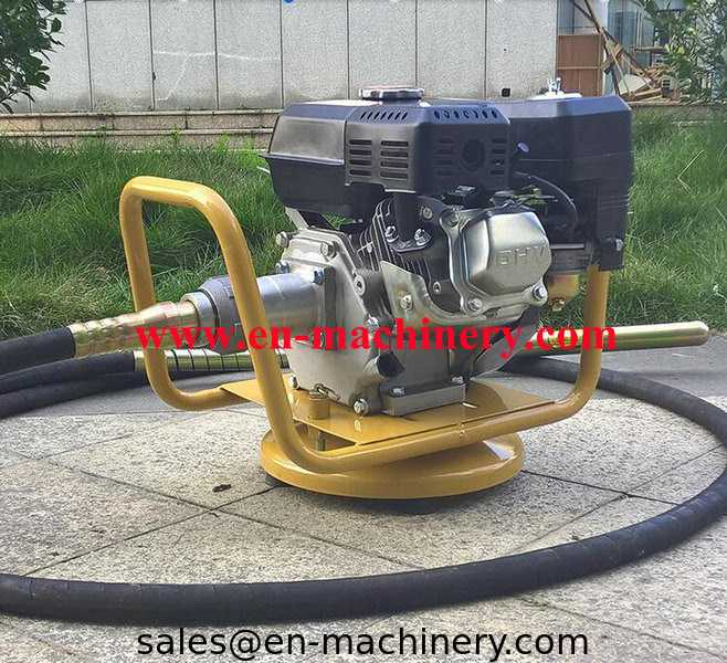 Portable robin concrete vibrator construction use parts of concrete