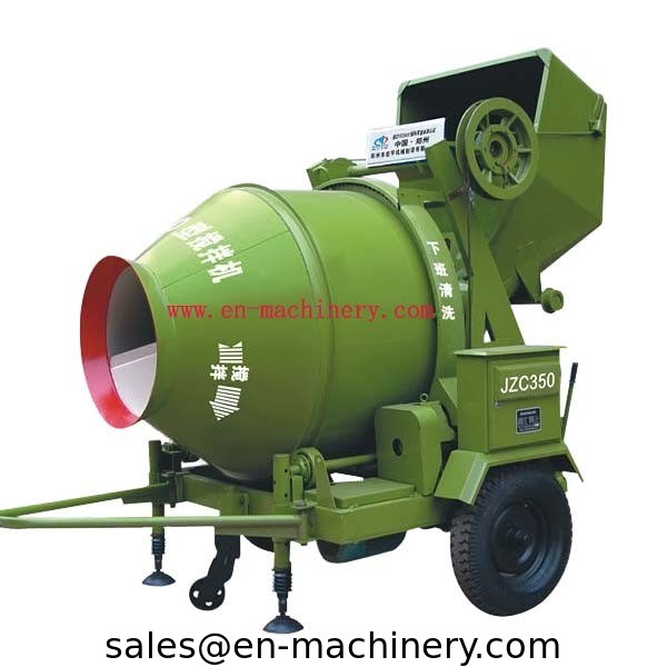 Concrete mixer with Hydraulic type diesel engine/electric motor in