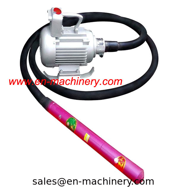 Internal Type Electric Concrete Vibrator with Brand New Concrete