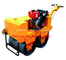 Hydraulic Turning Single Drum Walk Behind Roller Road Roller with Samll Road Roller supplier