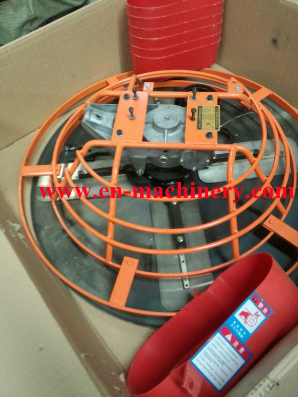 Portable concrete trowel machine/portable steel bar straightening