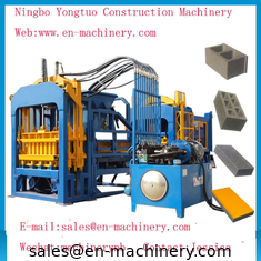 China Economical PLC Control System automatic 4-15 Cement Concrete Block Making Machine supplier