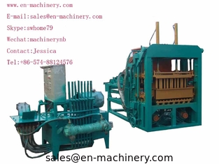 China China hollow cement block making machine 4-15 Semi Auto Brick Making Machine supplier
