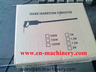 China 3/4 HP CONCRETE VIBRATOR -13,000 vibrations per min- Lightweight, Lock-on button supplier