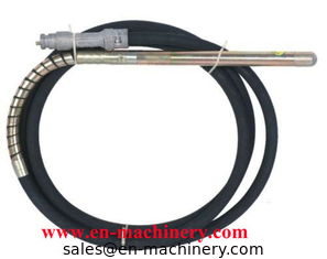 China Durable Australian Type Concrete Vibrator Shaft rod needle poker OD 38mm* 6M plug-in concrete vibrator flexible hose supplier