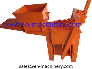 China Block Making Machine Manual Hand Soil Pressing Interlocking Clay 2-40 Machine supplier