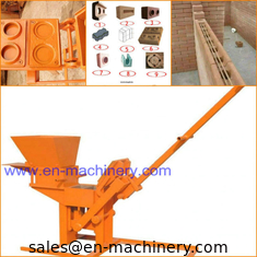 China Manual Clay Cement Brick Making Machine and 1-40 Red Clay Brick Making Machine supplier