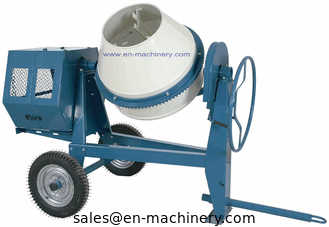 China Diesel Electric Motor/Gasoline Portable Mini Concrete Mixer with 260L Charging Capacity supplier