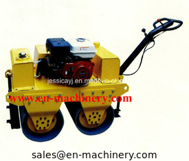China Walk Behind Double Drum Hydraulic Vibratory Road Roller of Construction Machinery supplier