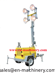 China Mobile Light Tower Generator Hand Elevated Solar Type Lighting Tower supplier