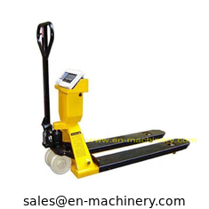 China Manual Hydraulic Hand Pallet Trucks with CE with Metal Lifting Tool supplier