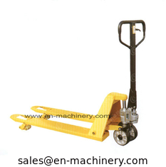 China Platform Foldabled Hand Pallet truck with Heavy Duty Hand Pallet Truck supplier