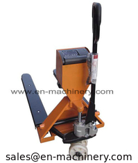 China Weight Scales with Trolley Type 3ton Hydraulic Hand Pallet Truck supplier