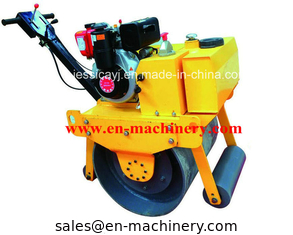 China Walk Behind Construction Machinery Single Drum Road Roller Of Concrete Tools supplier