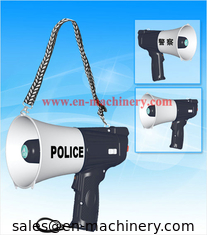 China Megaphone CE Certified 45W High Power Car Megaphone with VHF Wireless Microphone supplier