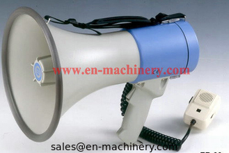 China 12V Megaphone with Microphone Horn Custom Logo Printed Promotional Silicone Megaphone supplier