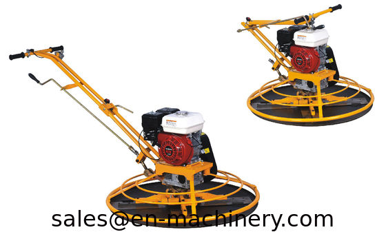 quality  Concrete walk behind Folding Handle Power Trowel for Construction Machinery factory