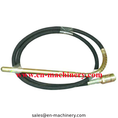 Rubber hose with steel-weaved for concrete vibrator with spring of Model ZN series supplier