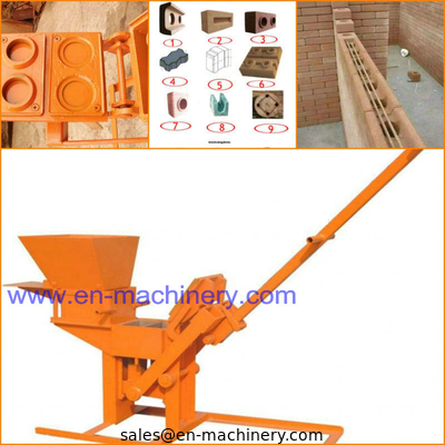 Small Scale Manual Block Making Machine,1-40 Used Brick Making Machine for sale supplier