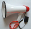Mini Portable Sporting Loudspeaker with Wireless Police Megaphone with siren supplier