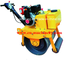Walk Behind Construction Machinery Single Drum Road Roller Of Concrete Tools supplier