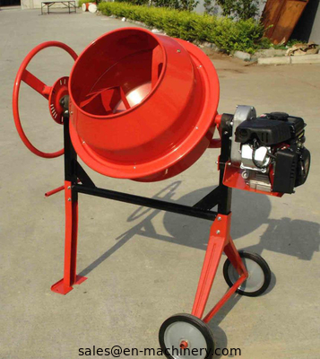 Portable Concrete Mixer Mini Concrete Mixer with 180L with Electric Engine