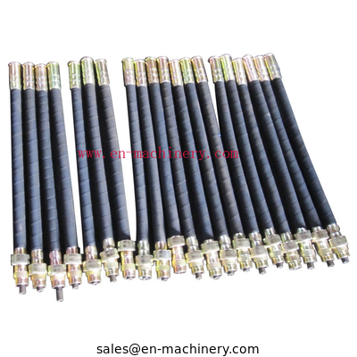Construction Machinery 6m Length Concrete Vibrator With Spring