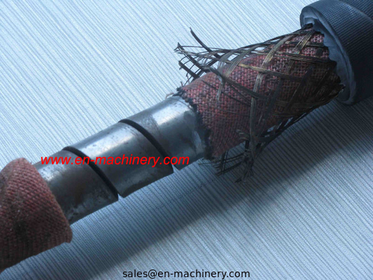 Abrasion resistant concrete vibrator rubber hose ozone resistant textile cords