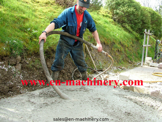 Cement Vibrator Portable Concrete Vibrator Hose Shaft/Normal Rubber Hose