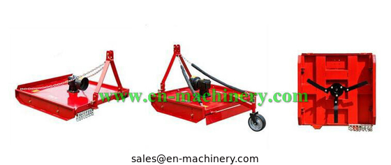 China Brush Grass Slasher Cutter Gearbox Tractor Mini Rotary Mower lawn straw crash cutter with CE