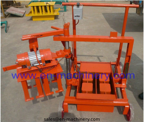 Portable Brick Making Machine Block Forming Machine with Moulds Movable 2-45 new type