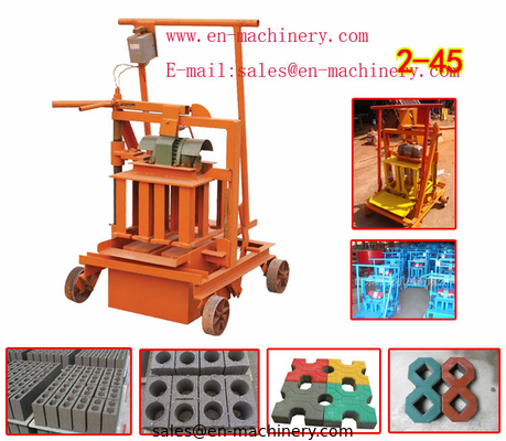 Brick Making Machine Manufacturer 2-45 Used Block Making Machine from China Factory