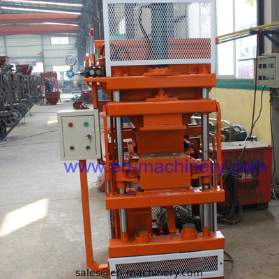 Manual Interlocking Brick Making Machine 1-10 Mortarless Block Machines with Mixer