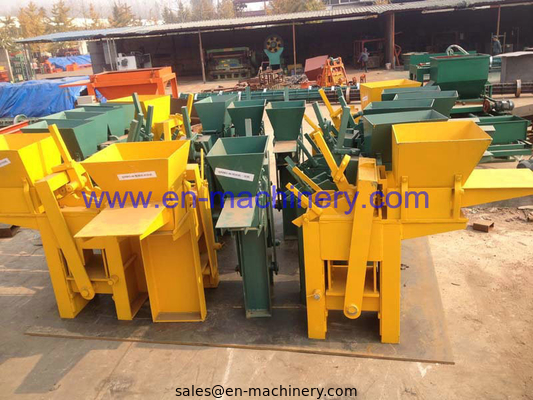 Small Scale Manual Block Making Machine,1-40 Used Brick Making Machine for sale