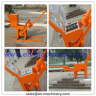 Small Scale Manual Block Making Machine,1-40 Used Brick Making Machine for sale