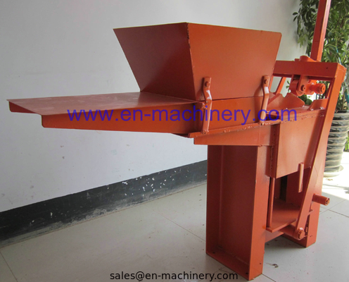 Low Cost to Build House 2-40 Manual Clay Brick Pressing Machine Block Making Machine