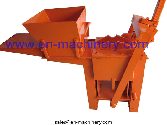 Low Cost to Build House 2-40 Manual Clay Brick Pressing Machine Block Making Machine