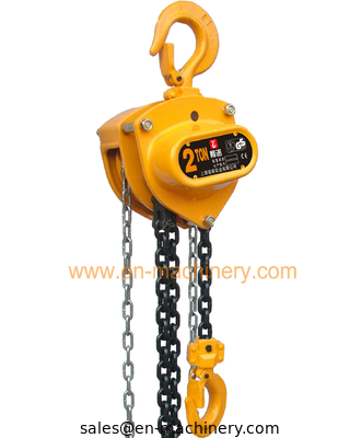 Chain hoist,chain block in vital yellow color with electric chain block hoist