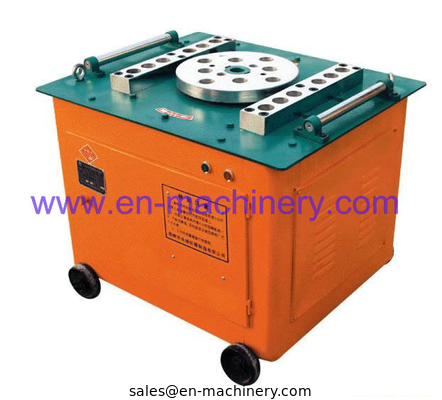 GW40 Steel Bar Cutters and Benders Manual Rebar Bender and Cutter with Electric Motor