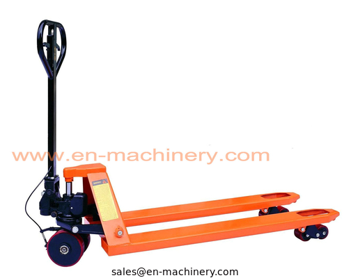 Hand Pallet Trucks with PU Wheels 3000kgs and hand Power Pallet Truck