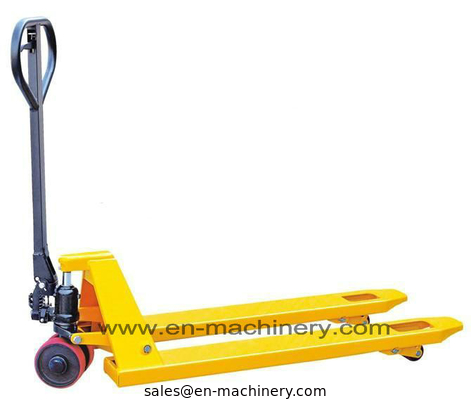 Hand Pallet Trucks with PU Wheels 3000kgs and hand Power Pallet Truck