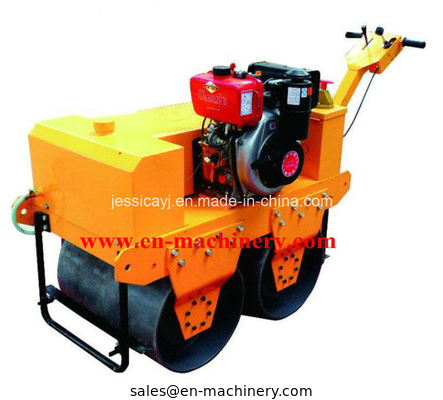 Water-Cooled Walk-behind Vibratory Road Roller with 700KG CE