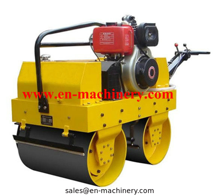 Water-Cooled Walk-behind Vibratory Road Roller with 700KG CE