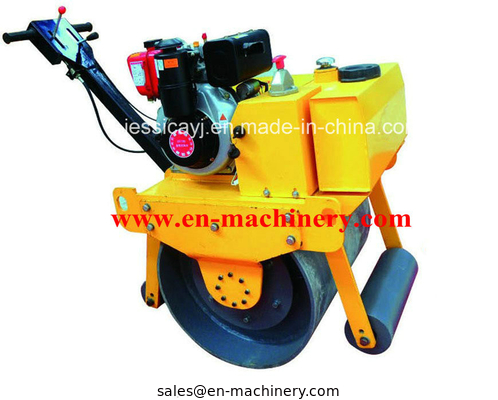Water-Cooled Walk-behind Vibratory Road Roller with 700KG CE